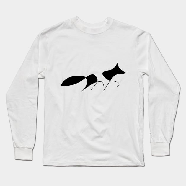 Fox Gift Idea Long Sleeve T-Shirt by evergreen_brand